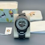 Fossil ME3103 Black Skeleton Watch