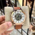 Fossil Skeleton White Dial Watch