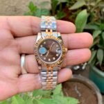 Rolex DateJust Two-Tone Chain Diamond Style