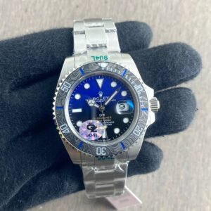 Rolex Submarine Silver Blue DIW Limited Edition Semi ETA