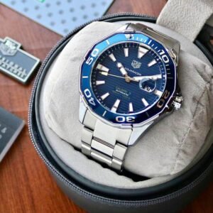Tag Heuer Aquaracer Black Rose Gold Dial